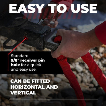 Yankum Ropes 2" Hitch Receiver Recovery Point - Angler's Pro Tackle & Outdoors