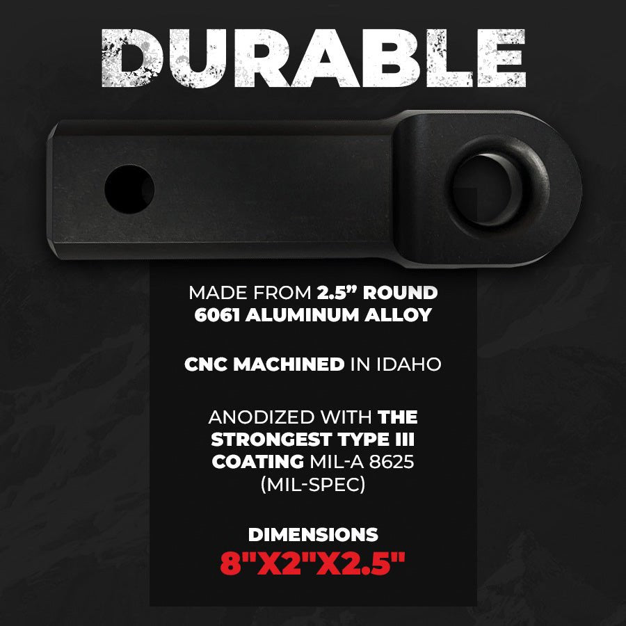 Yankum Ropes 2" Hitch Receiver Recovery Point - Angler's Pro Tackle & Outdoors