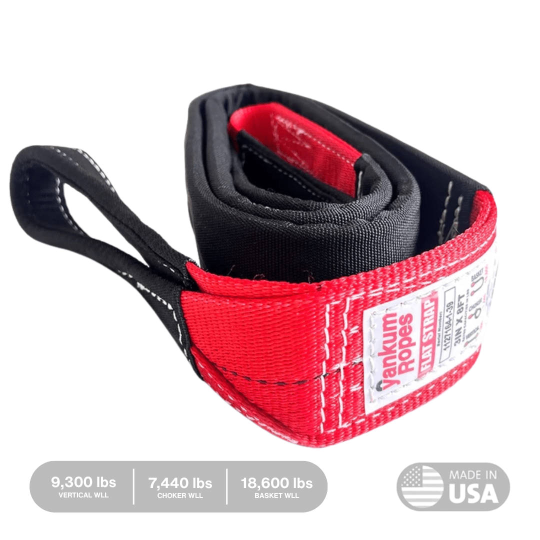 Yankum Ropes 3" x 8' Tree Strap - Angler's Pro Tackle & Outdoors