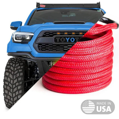 Yankum Ropes 7/8" Kinetic Recovery Rope "Python" - Angler's Pro Tackle & Outdoors