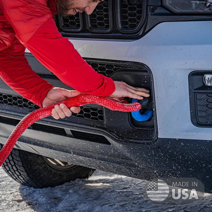 Yankum Ropes 7/8" Kinetic Recovery Rope "Python" - Angler's Pro Tackle & Outdoors