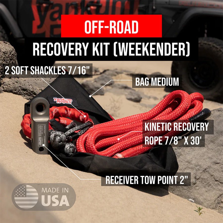 Yankum Ropes Off - Road Recovery Kit - Angler's Pro Tackle & Outdoors