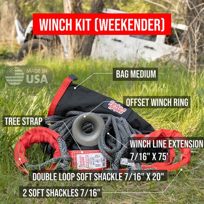 Yankum Ropes Off - Road Winch Kit - Angler's Pro Tackle & Outdoors