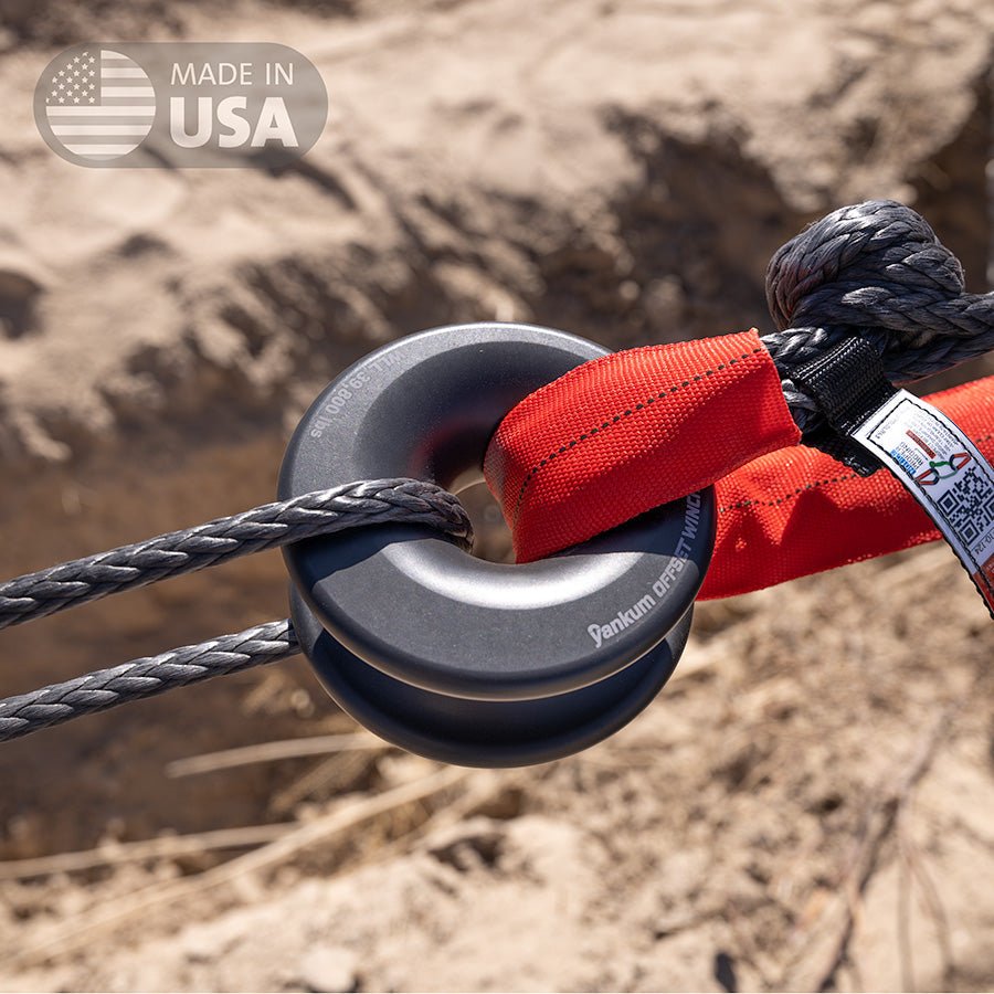 Yankum Ropes Offset Winch Snatch Ring - Angler's Pro Tackle & Outdoors