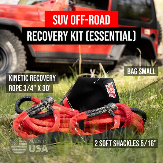 Yankum Ropes SUV Off - Road Recovery Kit - Angler's Pro Tackle & Outdoors