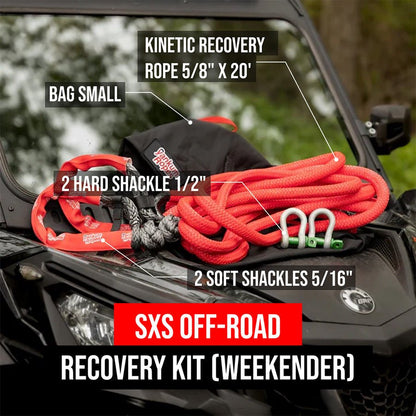 Yankum Ropes SXS Off - Road Recovery Kit - Angler's Pro Tackle & Outdoors