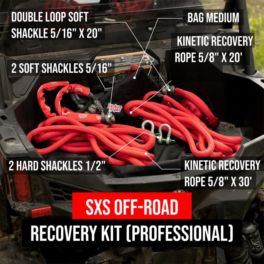 Yankum Ropes SXS Off - Road Recovery Kit - Angler's Pro Tackle & Outdoors