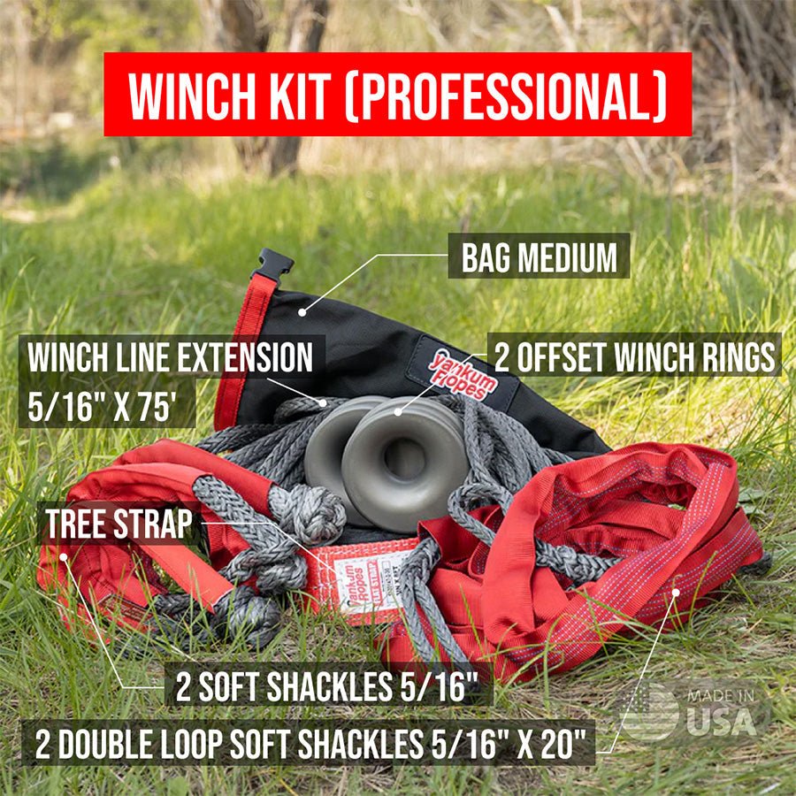Yankum Ropes SXS Winch Kit - Angler's Pro Tackle & Outdoors