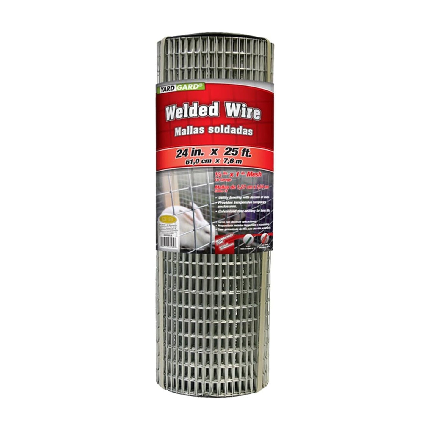 YardGard 14 Gauge Galvanized Welded Wire Fence for Lawn and Plant Care Products - Angler's Pro Tackle & Outdoors