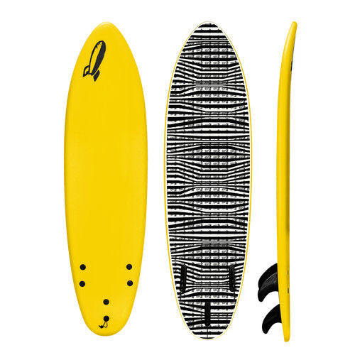 Rock-It Surf 6' BABY JESÚS Round Tail Shortboard