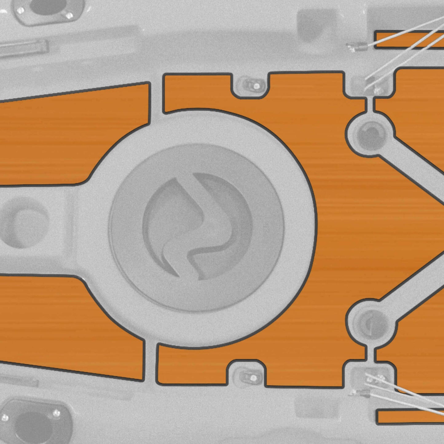 Vibe Yellowfin 100 Premium Deck Padding