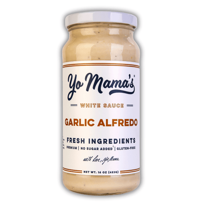 Yo Mama's Roasted Garlic Alfredo Sauce - Angler's Pro Tackle & Outdoors