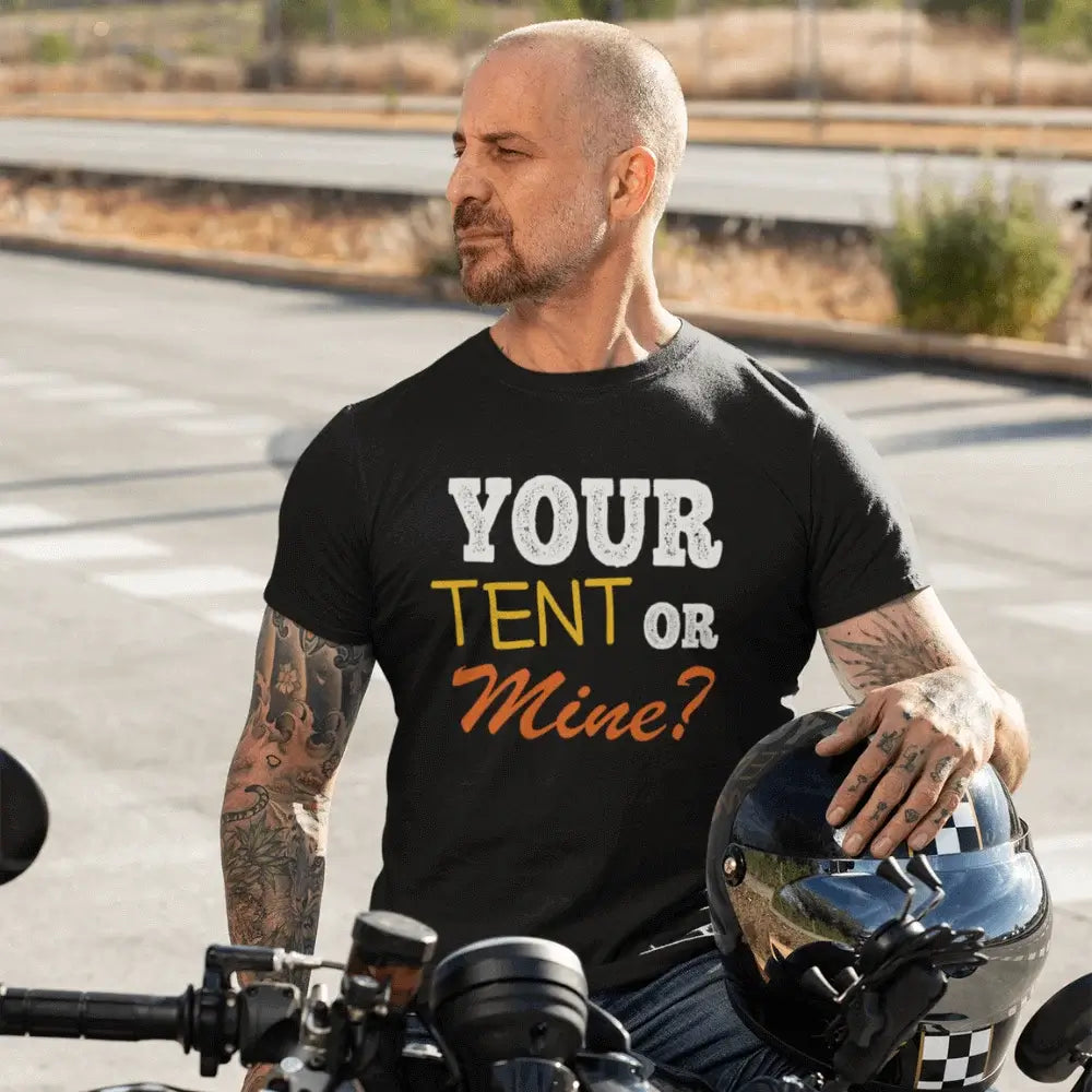 Outdoorzees Your Tent or Mine Man T-Shirt
