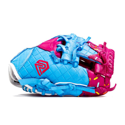 Resilient SFBL Youth Ball Glove - Ice Cream (Cotton Candy Blue and Pink)