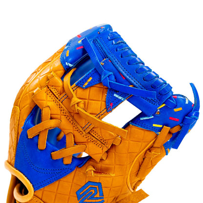Resilient SFBL Youth Ball Glove - Ice Cream glove (Blue Razberry)