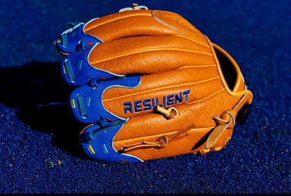 Resilient SFBL Youth Ball Glove - Ice Cream glove (Blue Razberry)