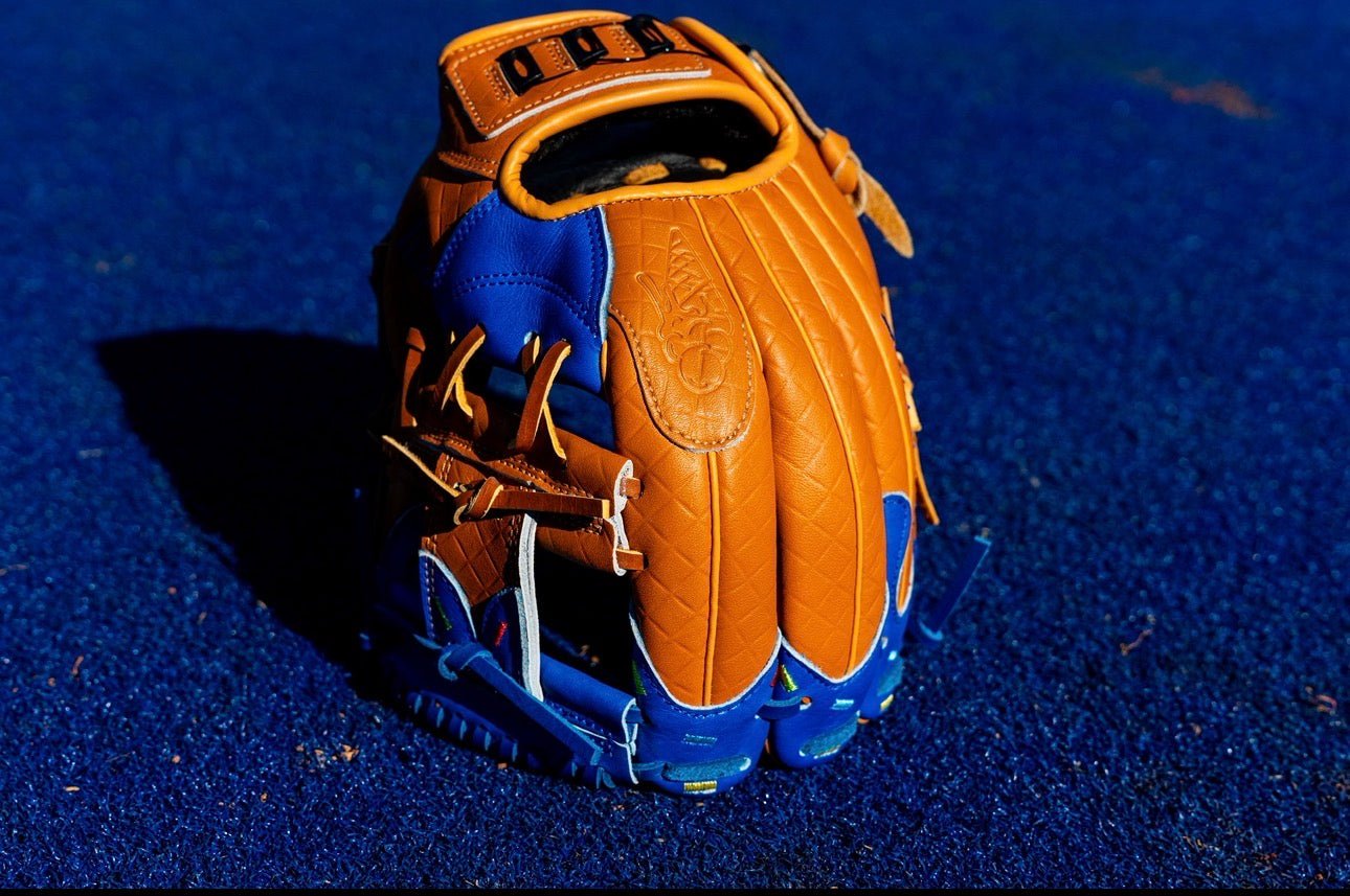 Resilient SFBL Youth Ball Glove - Ice Cream glove (Blue Razberry)