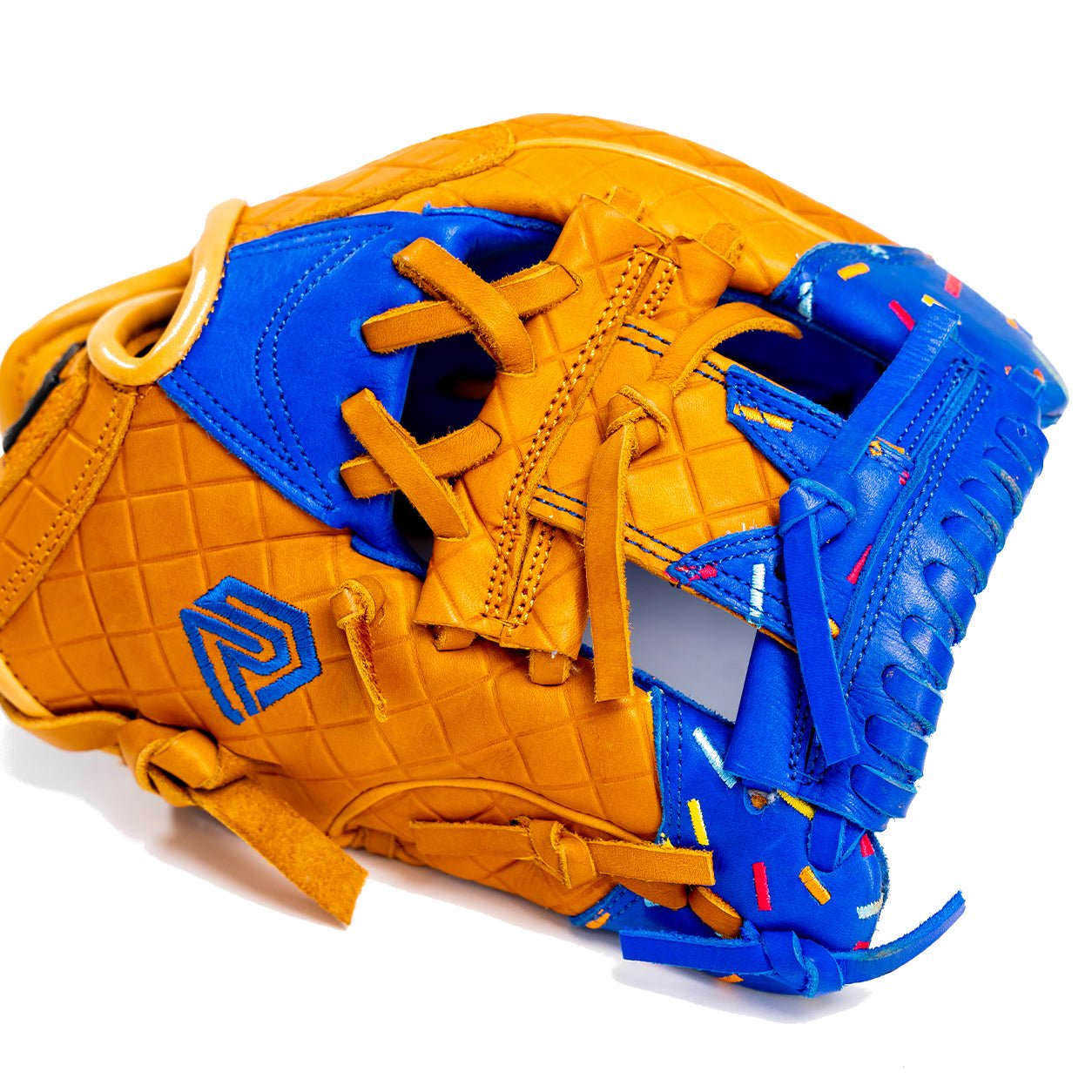 Resilient SFBL Youth Ball Glove - Ice Cream glove (Blue Razberry)