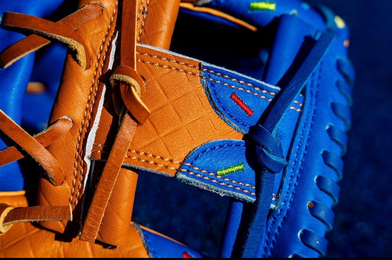 Resilient SFBL Youth Ball Glove - Ice Cream glove (Blue Razberry)