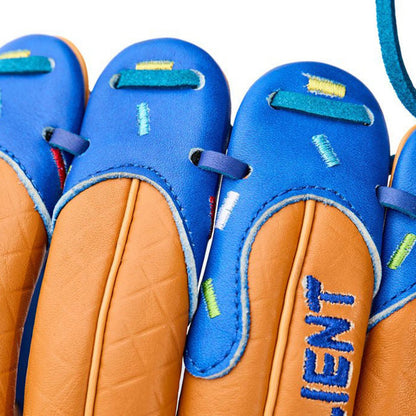 Resilient SFBL Youth Ball Glove - Ice Cream glove (Blue Razberry)