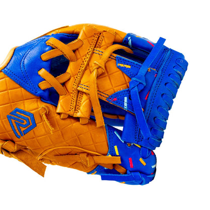Resilient SFBL Youth Ball Glove - Ice Cream glove (Blue Razberry)
