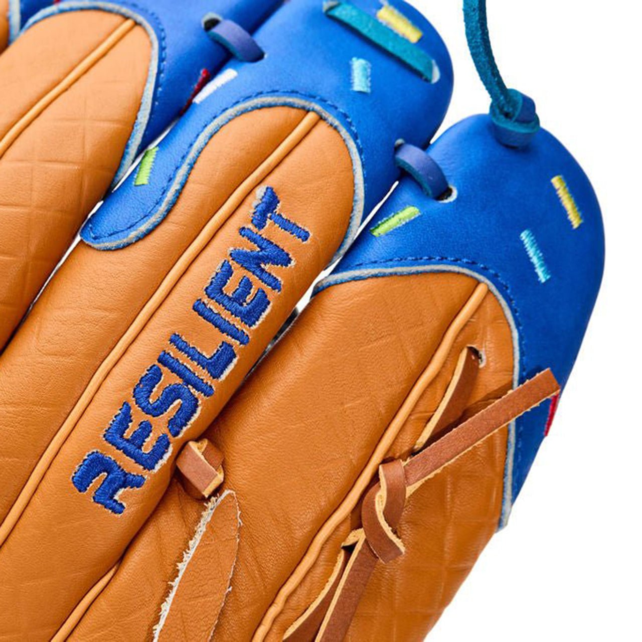 Resilient SFBL Youth Ball Glove - Ice Cream glove (Blue Razberry)