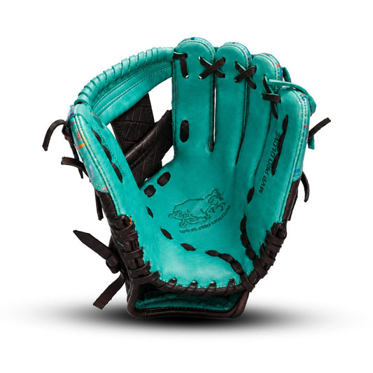 Resilient SFBL Youth Ball Glove - Ice Cream glove (Mint with Sprinkles)