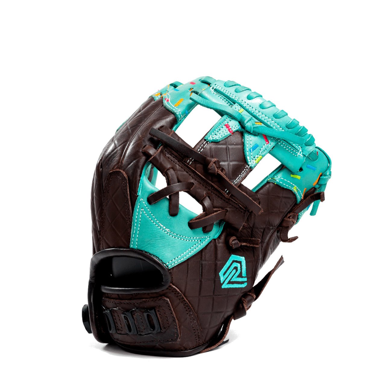 Resilient SFBL Youth Ball Glove - Ice Cream glove (Mint with Sprinkles)