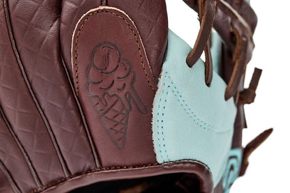 Resilient SFBL Youth Ball Glove - Ice Cream glove (Mint with Sprinkles)