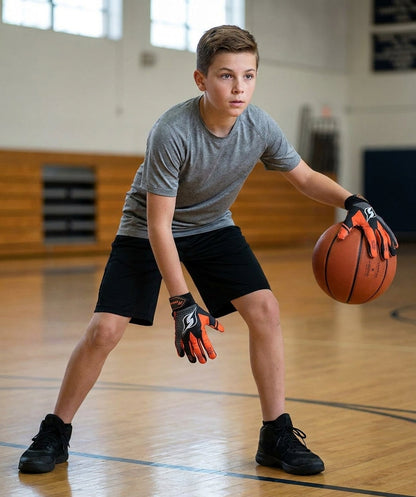 HoopsKing Hoop Handz Weighted Basketball Gloves | Heavy | Increase Hand Speed