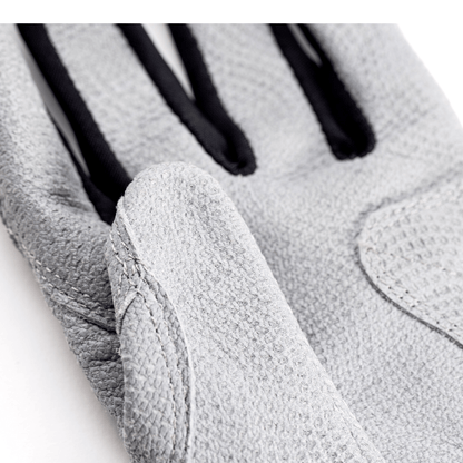 Resilient SFBL Youth Fastpitch Batting Gloves - Grey and Black