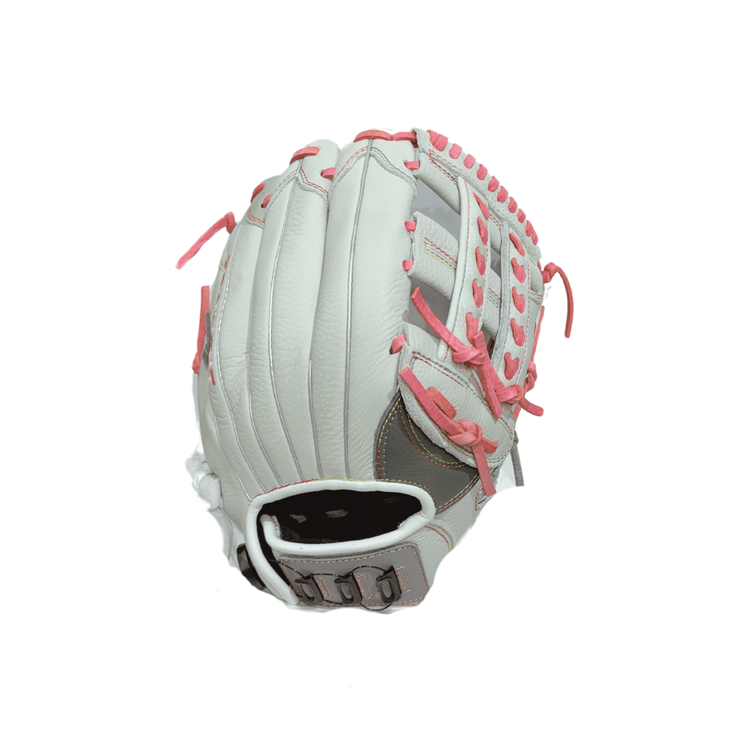 Resilient SFBL Youth Fastpitch Softball Glove - Pretty In Pink - Double Braid 12"