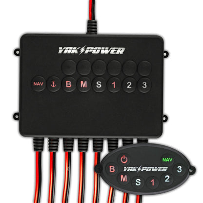 YP - RP8R 8 Circuit Bluetooth Enabled Switching System - Angler's Pro Tackle & Outdoors