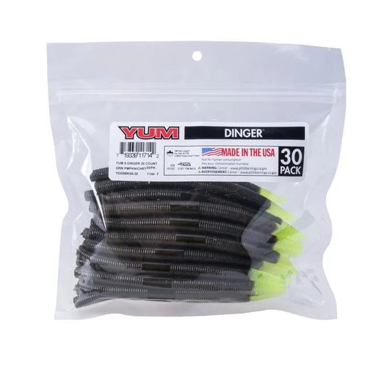 Yum Dinger 4" Bulk Pack - Angler's Pro Tackle & Outdoors