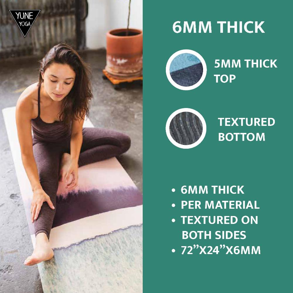 Yune 6mm Thick Yoga Mat The Ataraxy - Angler's Pro Tackle & Outdoors