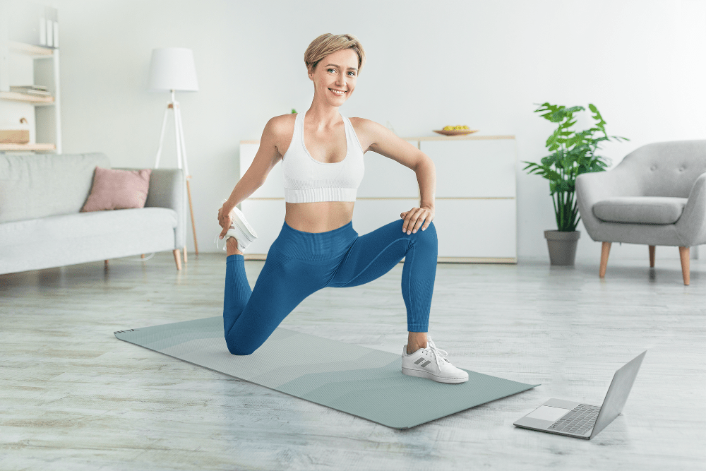 Yune Yoga Blue Exercise Mat Gabbro - Angler's Pro Tackle & Outdoors