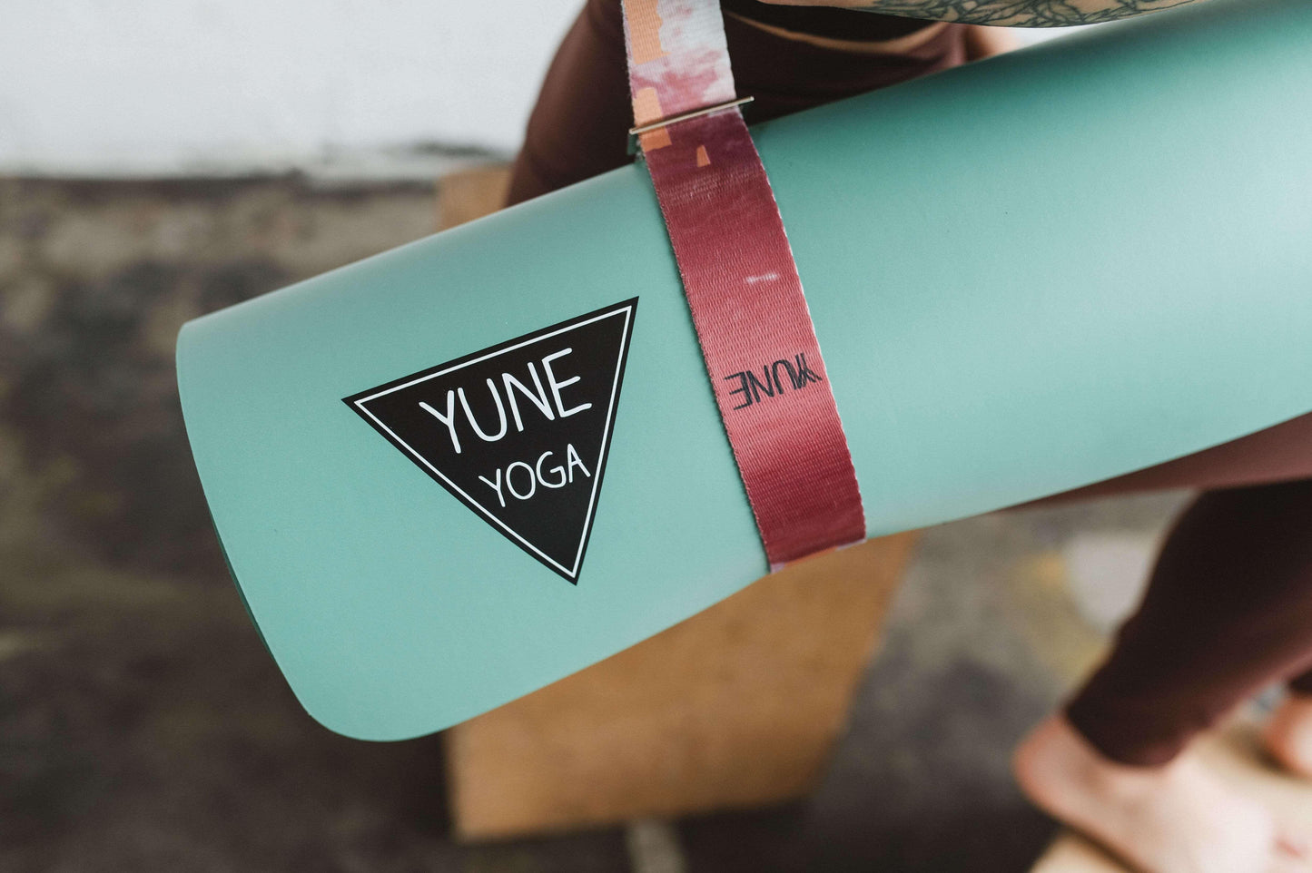Yune Yoga Strap Hemlock