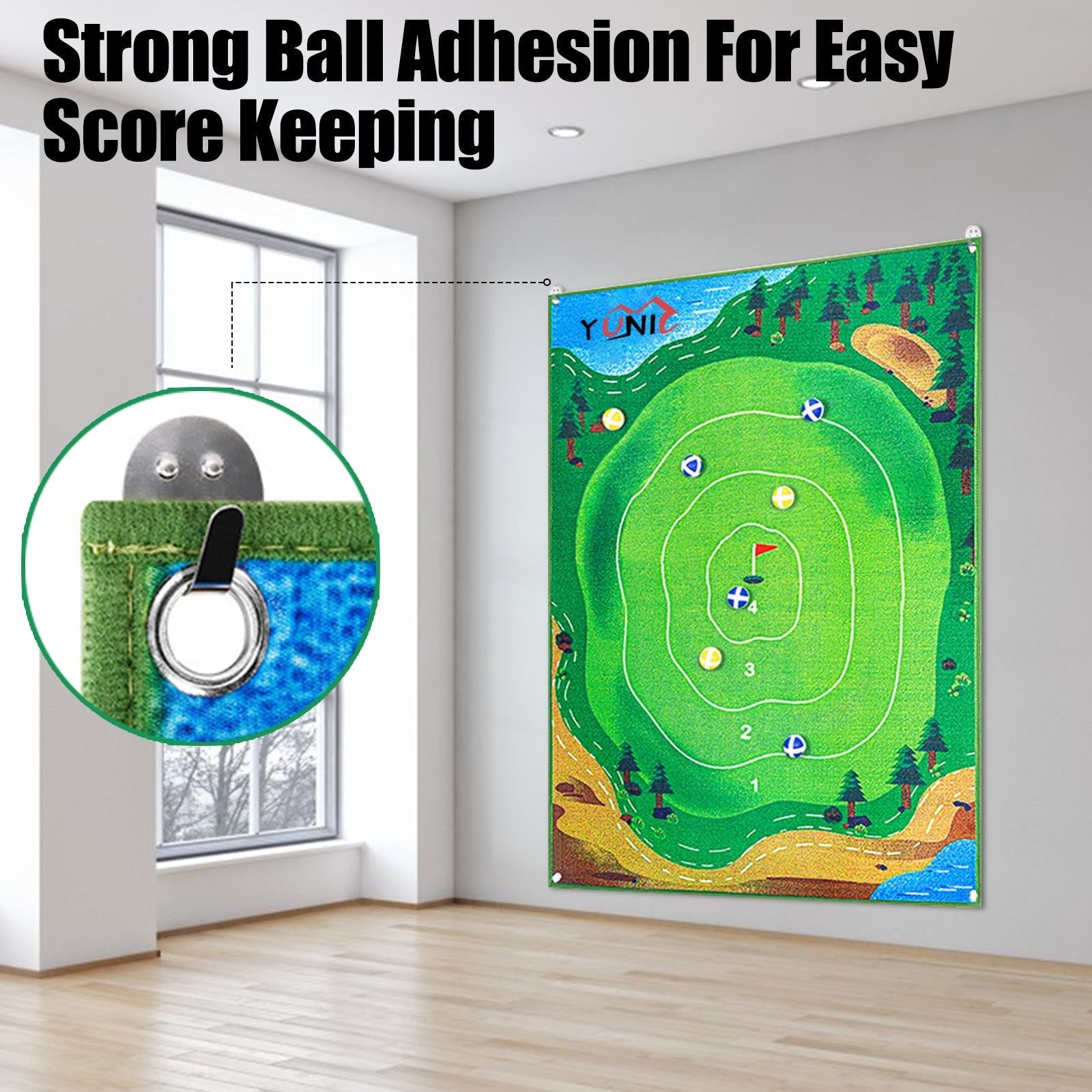 Yunic Chip N' Stick Golf Games with Chip N' Stick Golf Balls - Angler's Pro Tackle & Outdoors