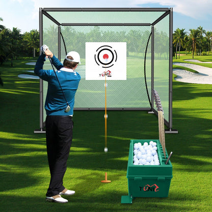 Yunic Golf Ball Dispenser Machine Powerless Automatic Tee Up - Angler's Pro Tackle & Outdoors