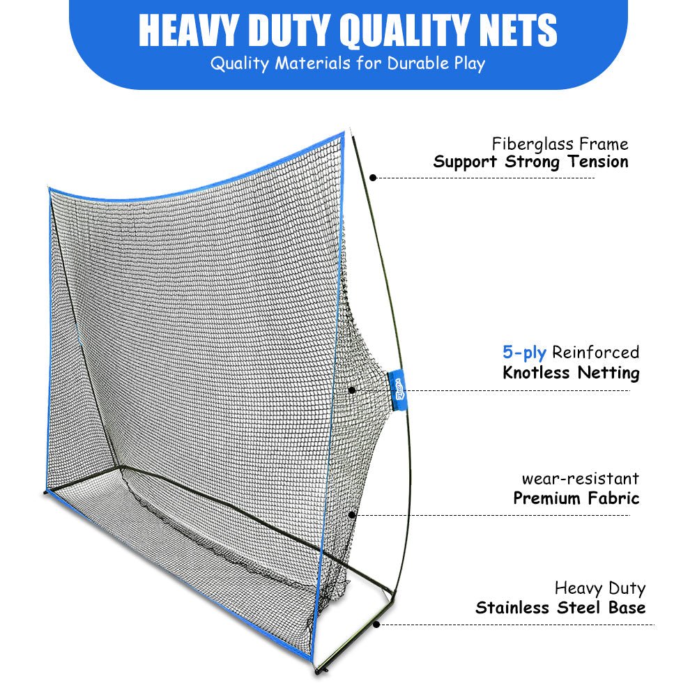Yunic Golf Practice Net - Surface Wall (10ft x 7ft) - Angler's Pro Tackle & Outdoors