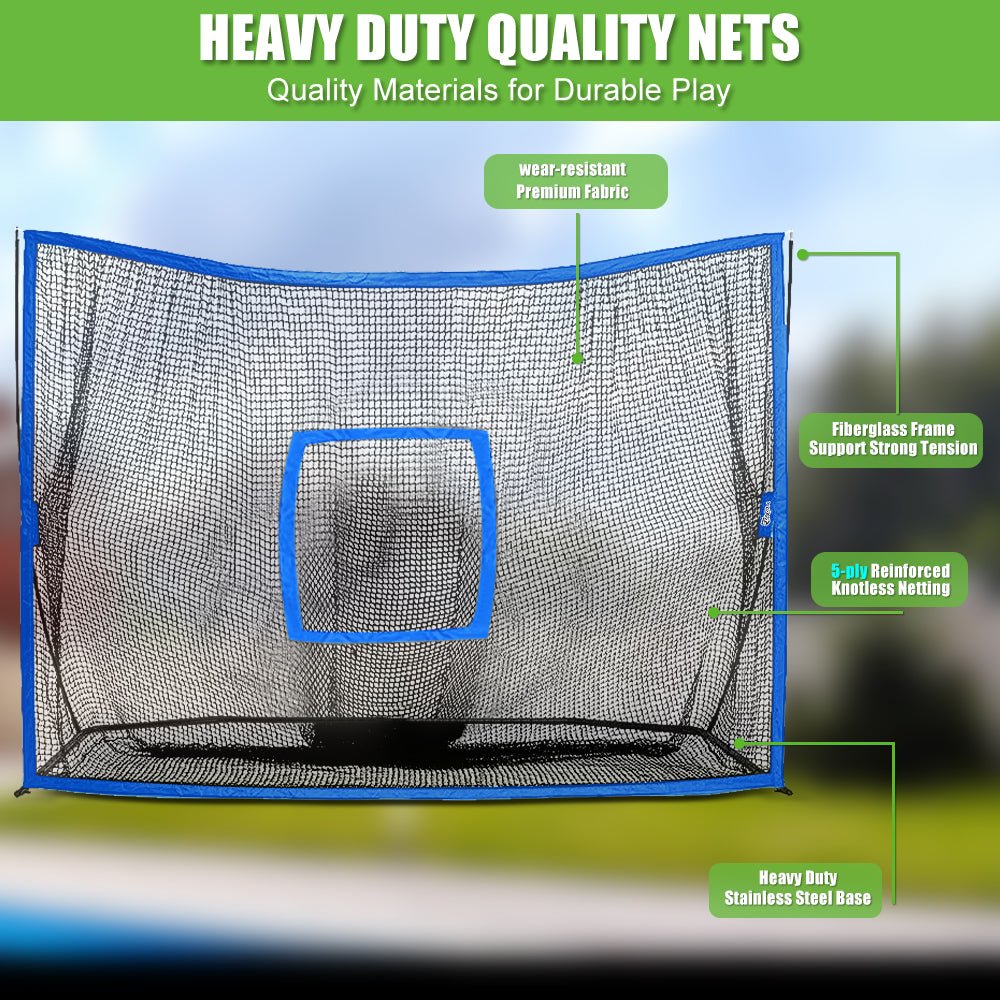 Yunic Golf Practice Net - Surface Wall (10ft x 7ft) - Angler's Pro Tackle & Outdoors