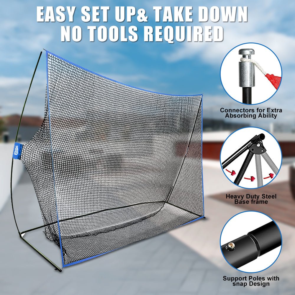 Yunic Golf Practice Net - Surface Wall (10ft x 7ft) - Angler's Pro Tackle & Outdoors