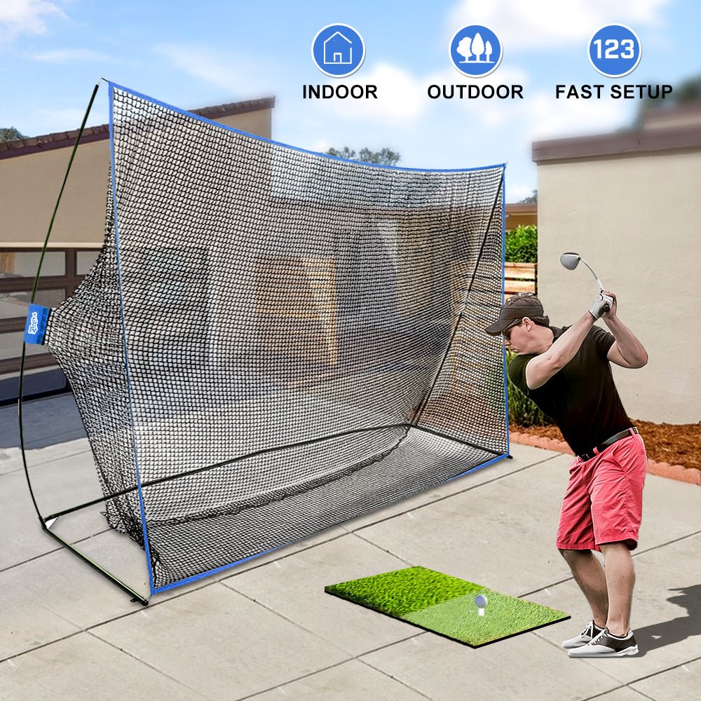 Yunic Golf Practice Net - Surface Wall (10ft x 7ft) - Angler's Pro Tackle & Outdoors
