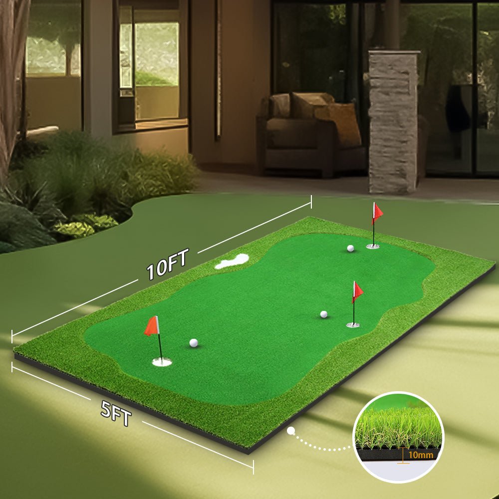 Yunic Golf Putting Green (5ft x 10ft) - Angler's Pro Tackle & Outdoors