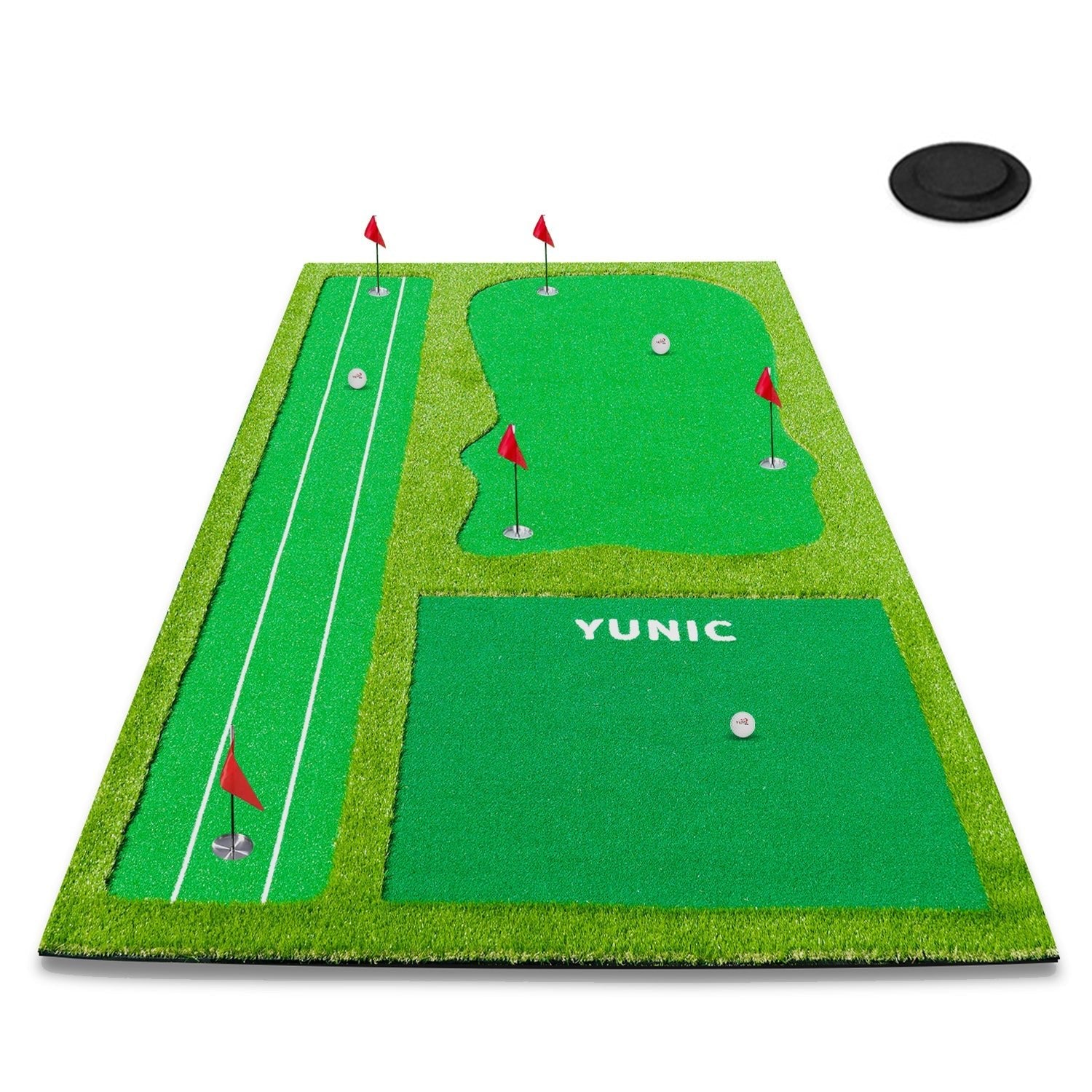 Yunic Golf Putting Green (8ft x 16ft, Style A) - Angler's Pro Tackle & Outdoors