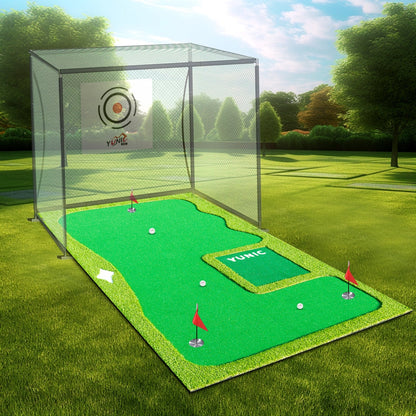 Yunic Golf Putting Green (8ft x 16ft, Style B) - Angler's Pro Tackle & Outdoors