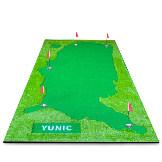 Yunic Golf Putting Green (8ft x 16ft, Style US Map) - Angler's Pro Tackle & Outdoors