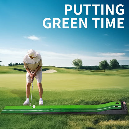 Yunic Golf Putting Mat Portable (8FT/10FT) - Angler's Pro Tackle & Outdoors