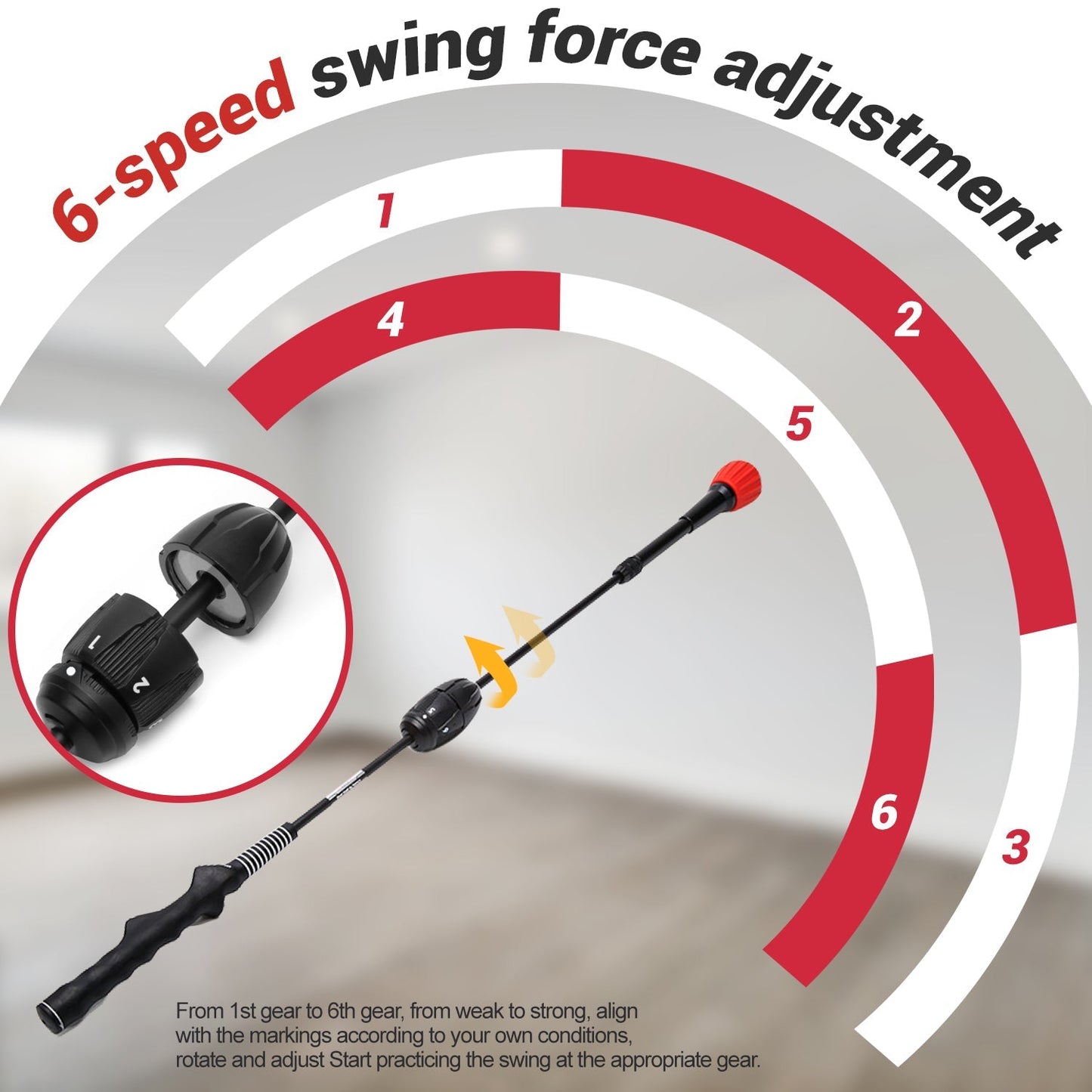 Yunic Golf Swing Trainer (Adjustable) - Angler's Pro Tackle & Outdoors