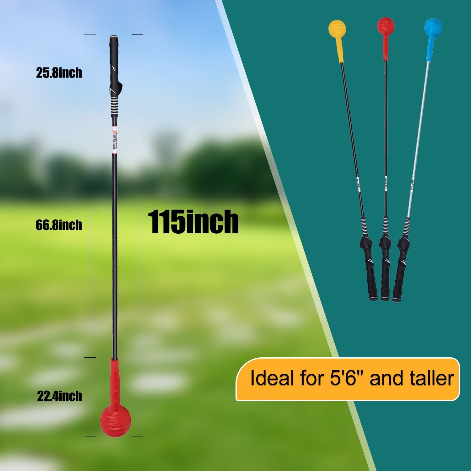 Yunic Golf Swing Trainer (Fixed) - Angler's Pro Tackle & Outdoors